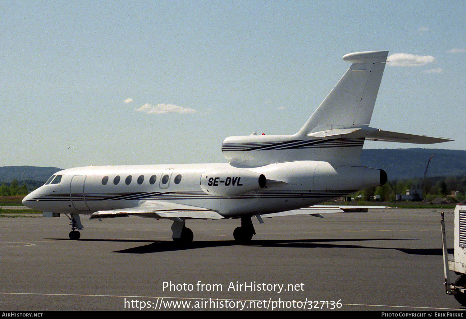 Aircraft Photo of SE-DVL | Dassault Falcon 50 | AirHistory.net #327136