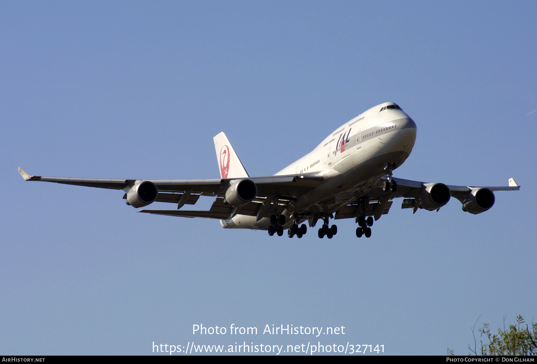 Aircraft Photo of JA8075 | Boeing 747-446 | Japan Airlines - JAL | AirHistory.net #327141