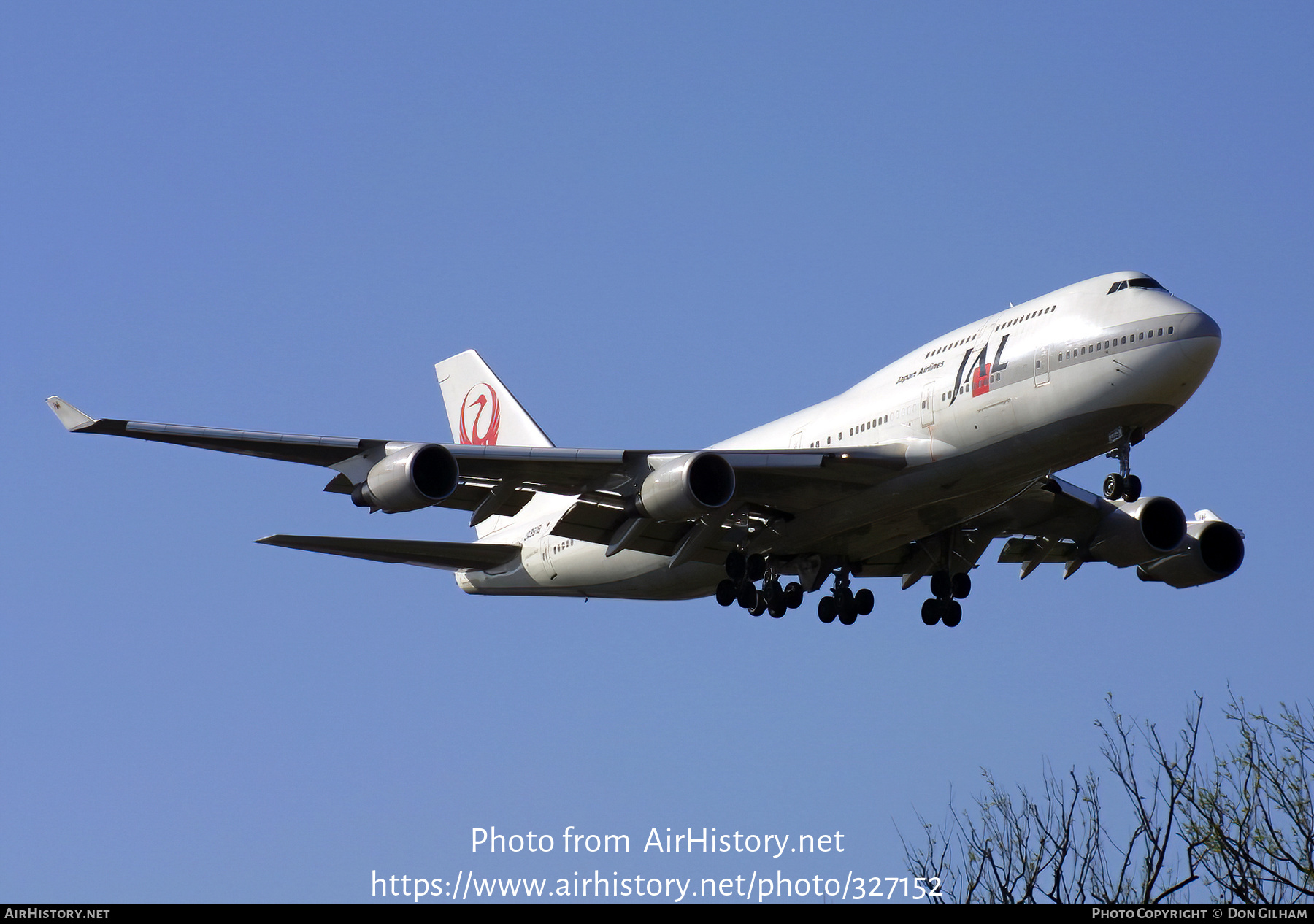 Aircraft Photo of JA8919 | Boeing 747-446 | Japan Airlines - JAL | AirHistory.net #327152