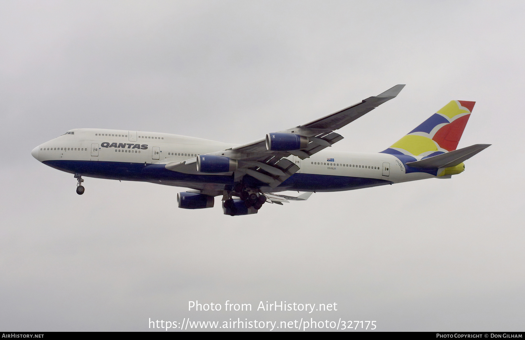 Aircraft Photo of VH-NLH | Boeing 747-436 | Qantas | AirHistory.net #327175