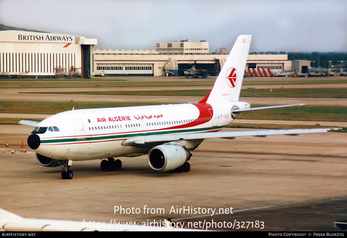 Aircraft Photo of 7T-VJD | Airbus A310-203 | Air Algérie | AirHistory.net #327183