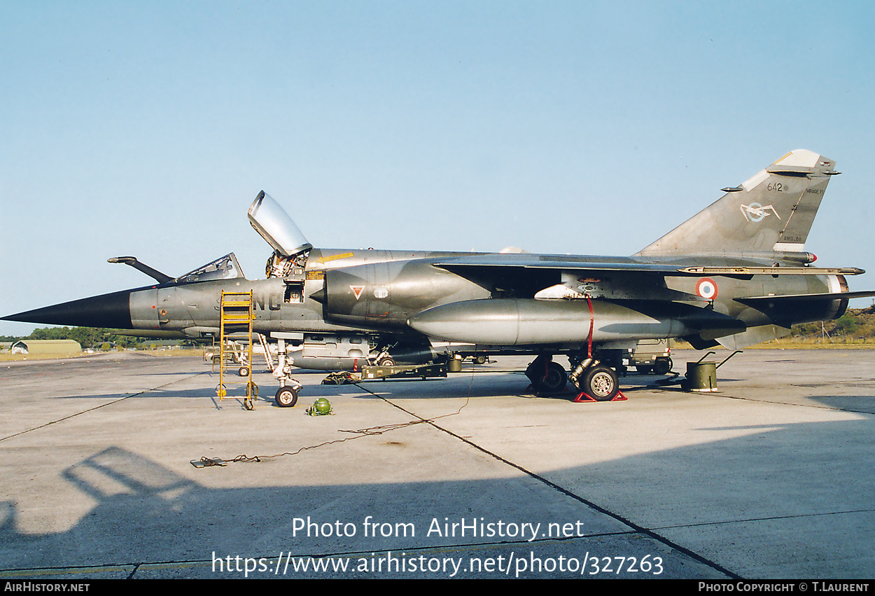 Aircraft Photo of 642 | Dassault Mirage F1CR | France - Air Force | AirHistory.net #327263