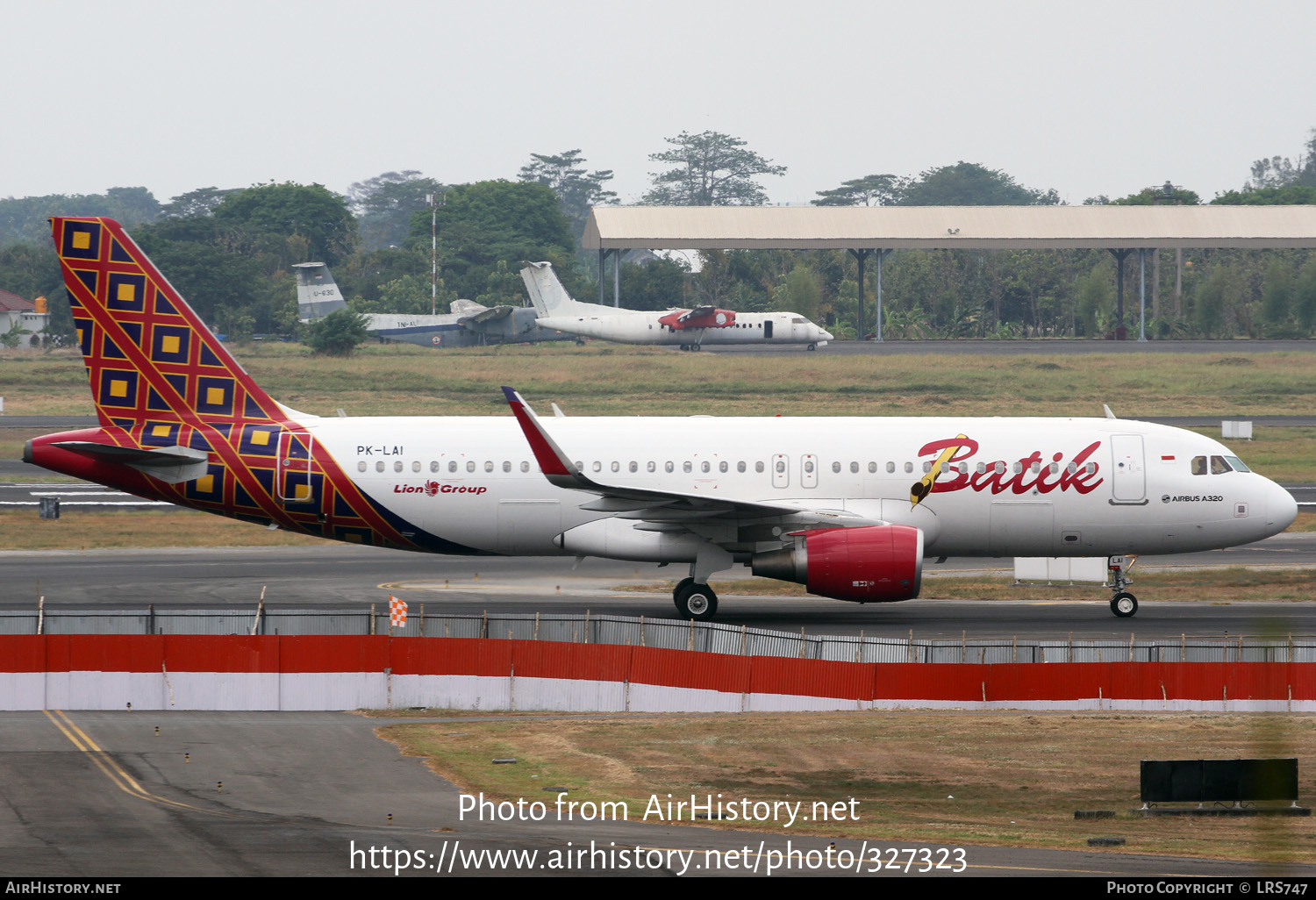 Aircraft Photo of PK-LAI | Airbus A320-214 | Batik Air | AirHistory.net #327323