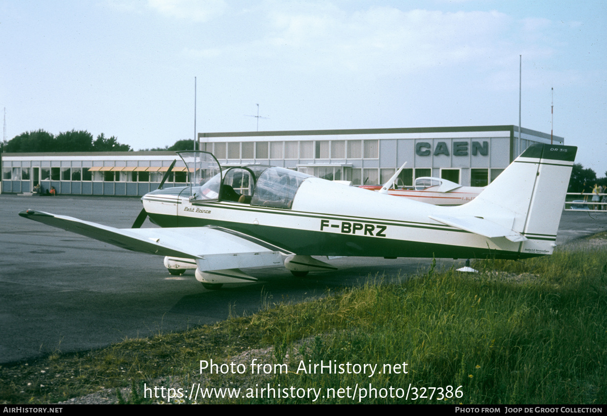 Aircraft Photo of F-BPRZ | CEA DR-315 Petit Prince | AirHistory.net #327386