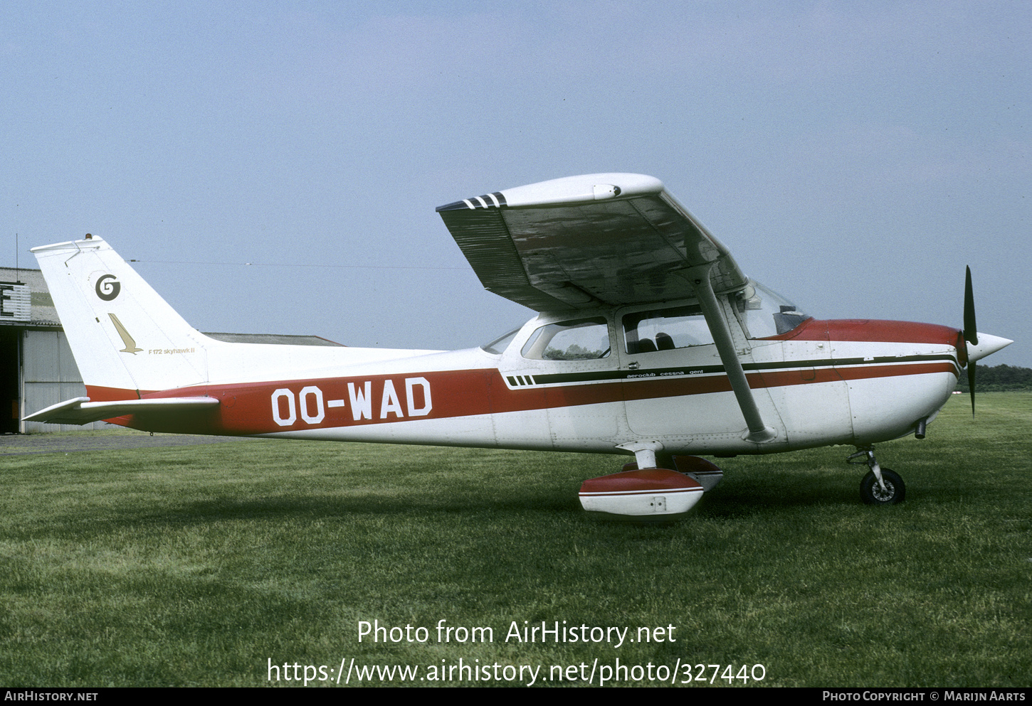 Aircraft Photo of OO-WAD | Reims F172M Skyhawk II | Aeroclub Gent | AirHistory.net #327440