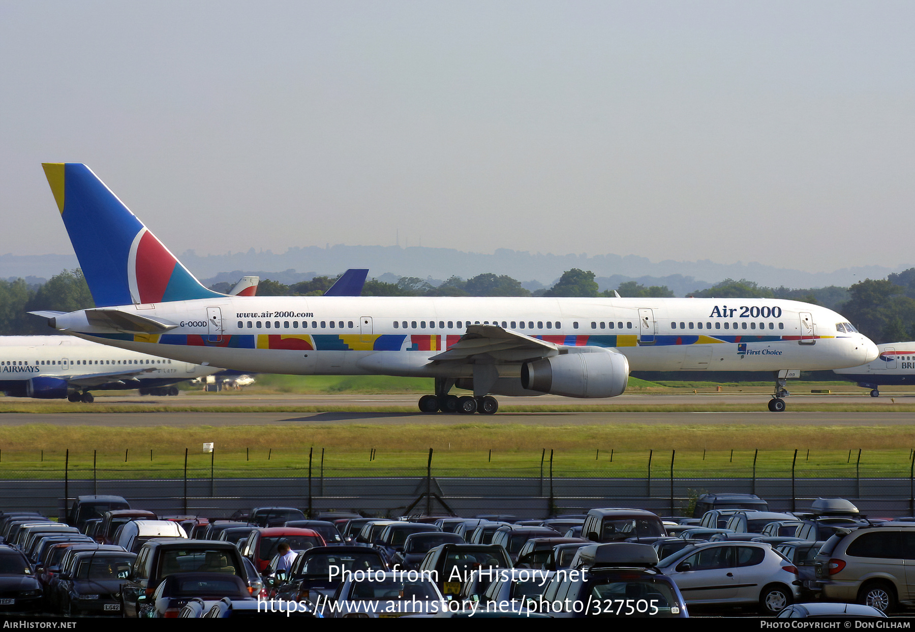 Aircraft Photo of G-OOOD | Boeing 757-28A | Air 2000 | AirHistory.net #327505