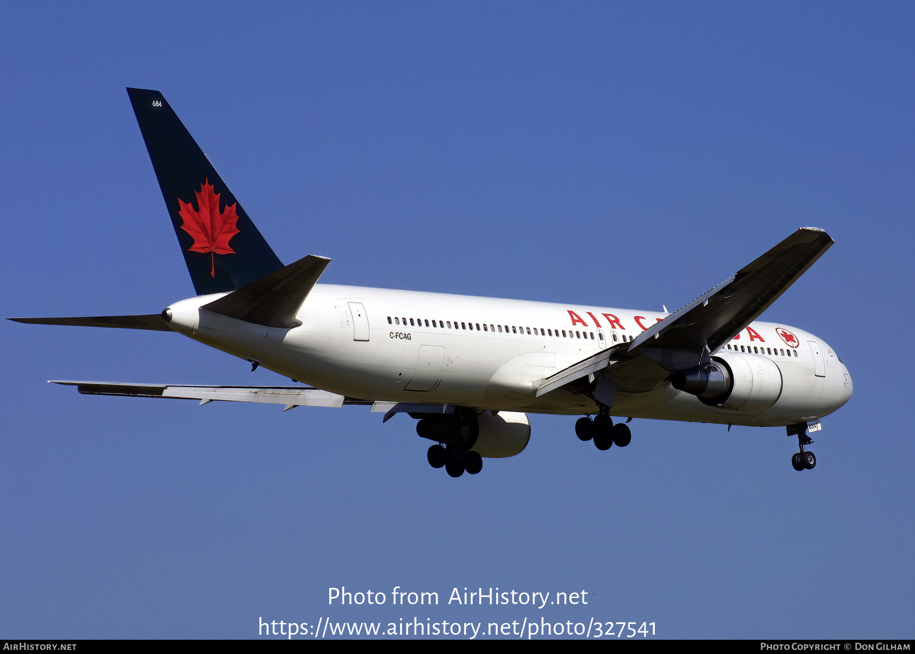 Aircraft Photo of C-FCAG | Boeing 767-375/ER | Air Canada | AirHistory.net #327541