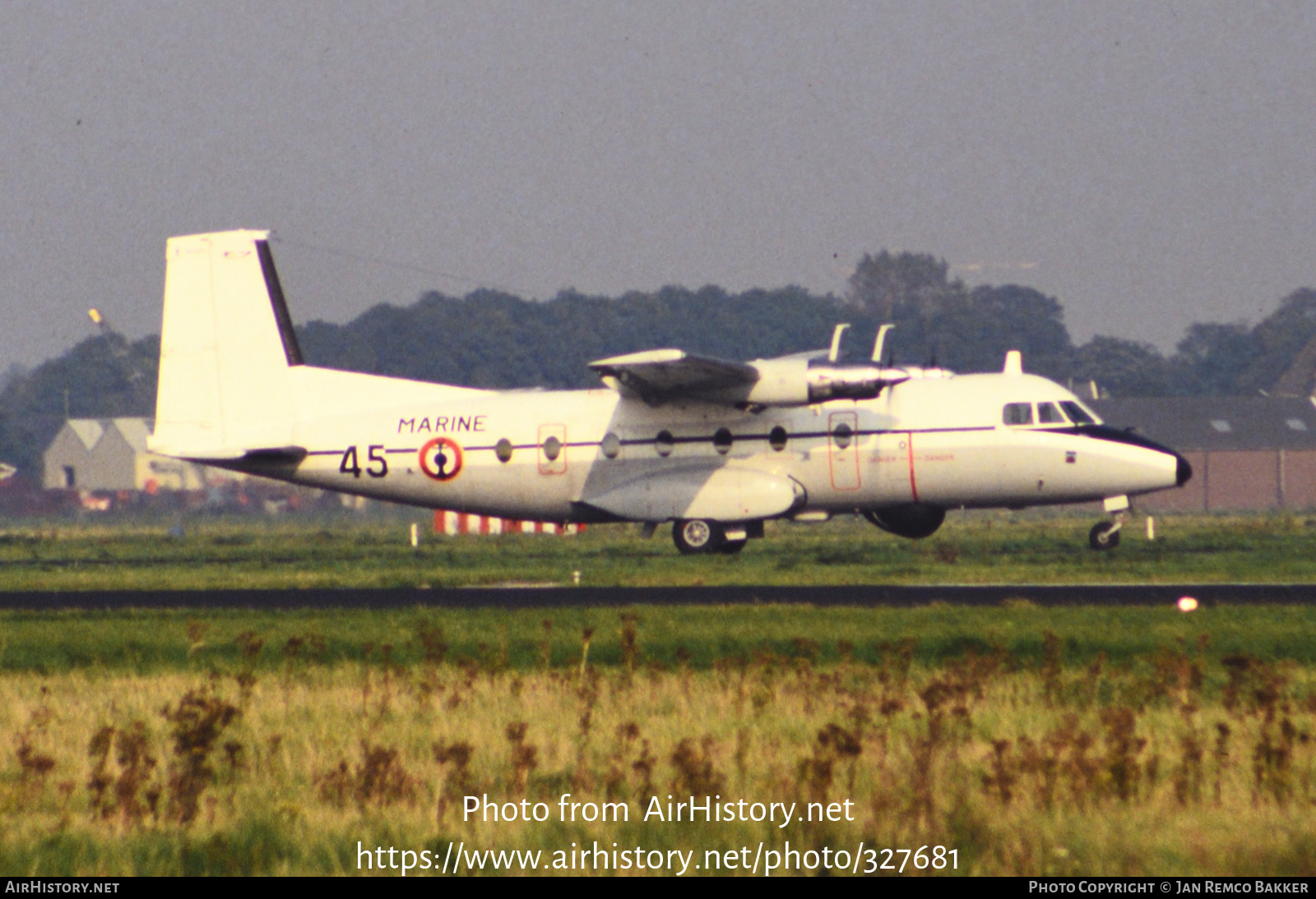 Aircraft Photo of 45 | Nord 262E | France - Navy | AirHistory.net #327681