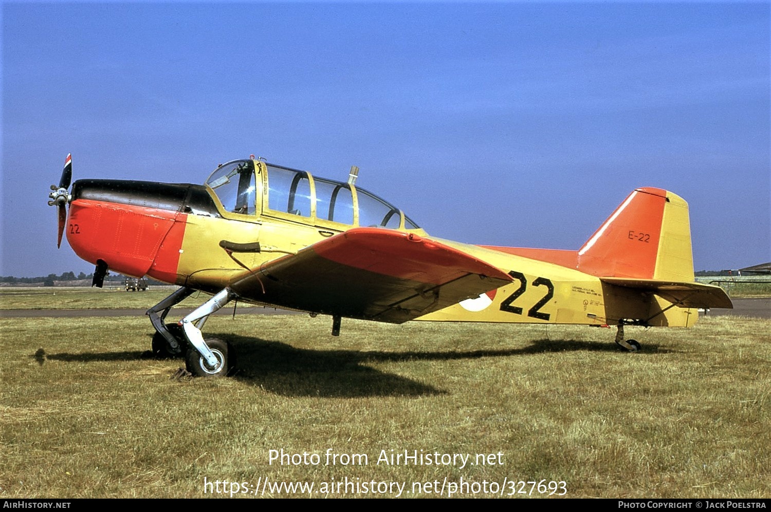 Aircraft Photo of E-22 | Fokker S.11-1 Instructor | Netherlands - Air Force | AirHistory.net #327693