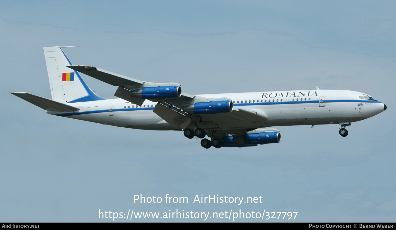 Aircraft Photo of YR-ABB | Boeing 707-3K1C | Romania Government | AirHistory.net #327797