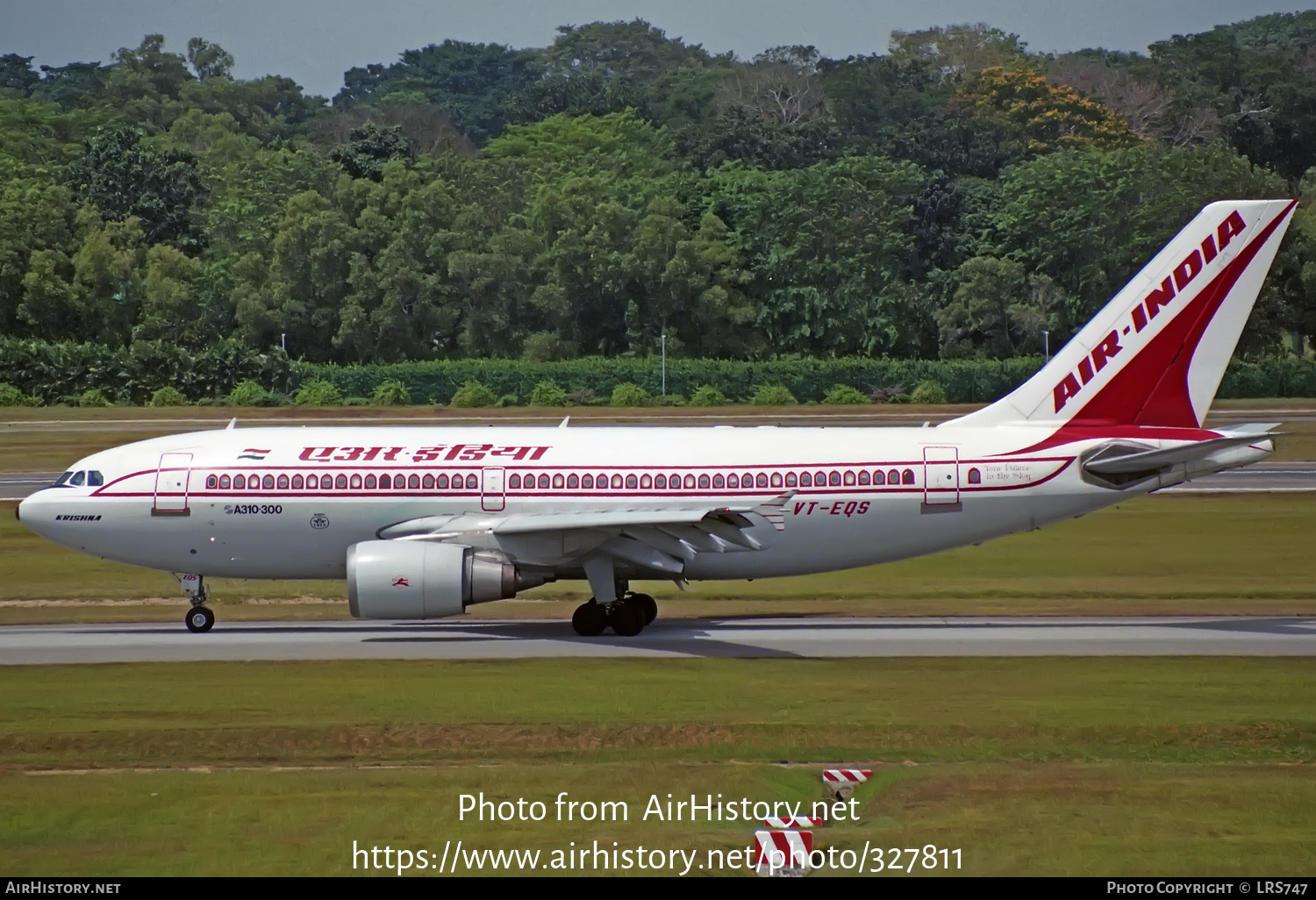 Aircraft Photo of VT-EQS | Airbus A310-304 | Air India | AirHistory.net #327811