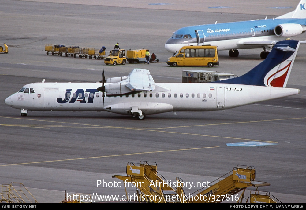 Aircraft Photo of YU-ALO | ATR ATR-72-201 | JAT Yugoslav Airlines - Jugoslovenski Aerotransport | AirHistory.net #327816