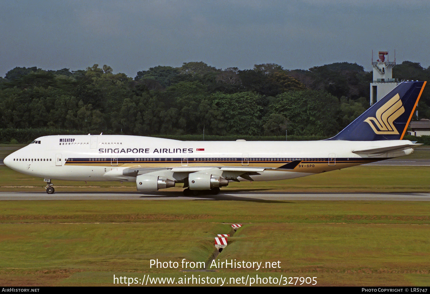 Aircraft Photo of 9V-SPD | Boeing 747-412 | Singapore Airlines | AirHistory.net #327905