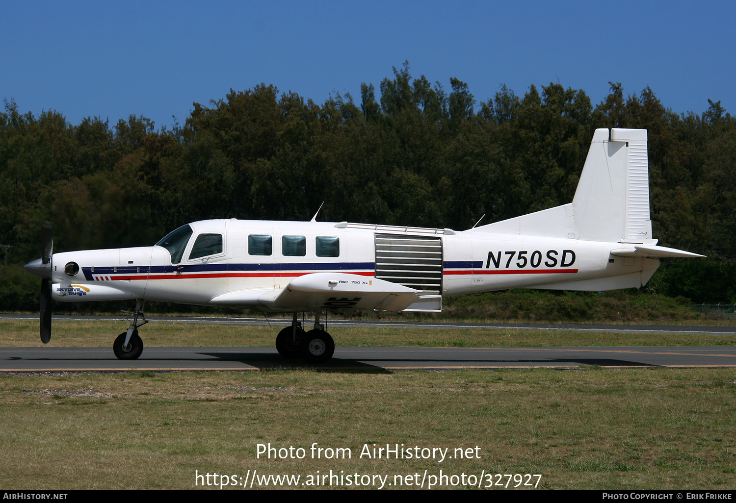 Aircraft Photo of N750SD | Pacific Aerospace P-750XSTOL (750XL) | AirHistory.net #327927