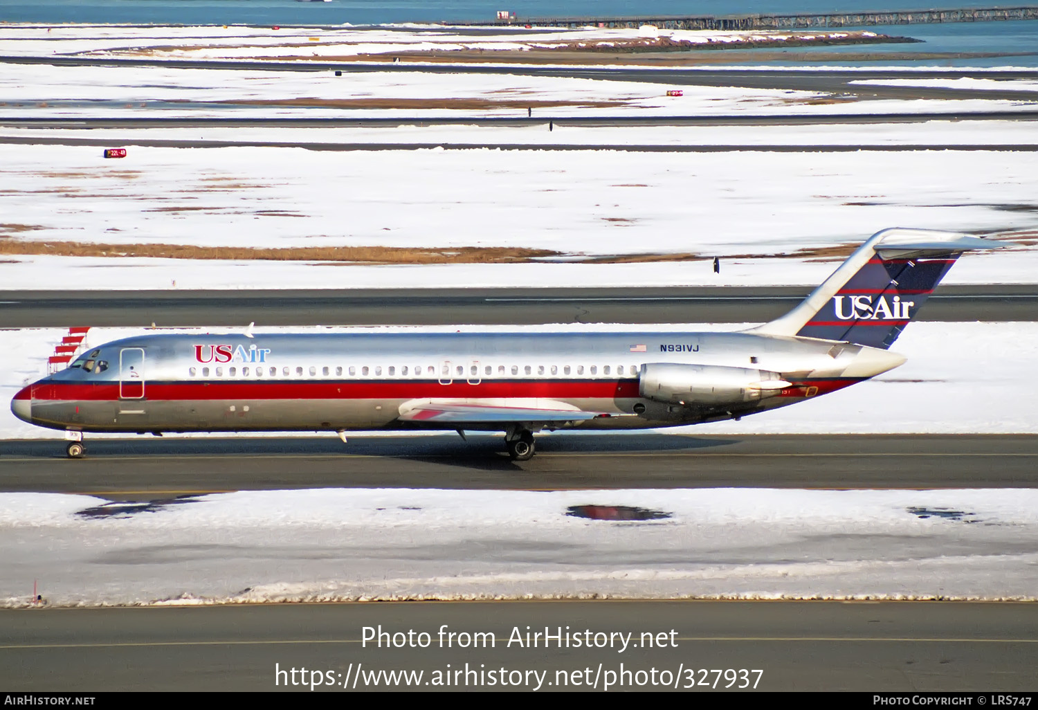 Aircraft Photo of N931VJ | McDonnell Douglas DC-9-31 | USAir | AirHistory.net #327937