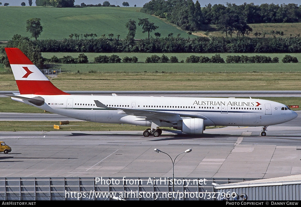 Aircraft Photo of OE-LAM | Airbus A330-223 | Austrian Airlines | AirHistory.net #327960