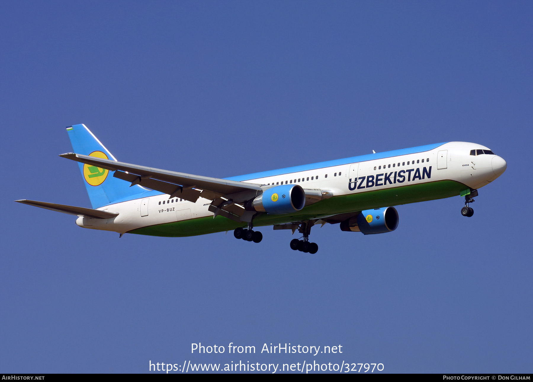 Aircraft Photo of VP-BUZ | Boeing 767-33P/ER | Uzbekistan Airways | AirHistory.net #327970