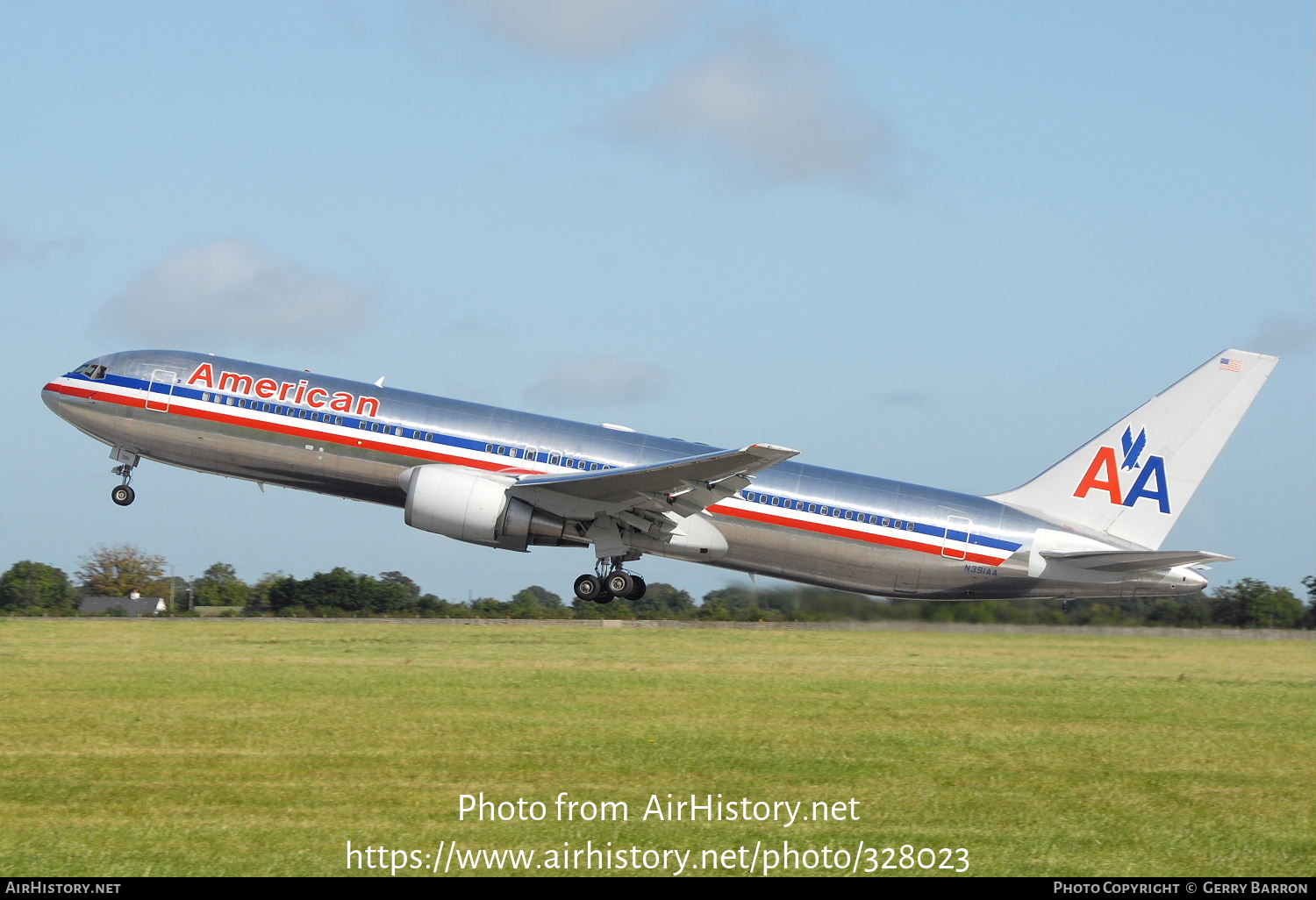 Aircraft Photo of N391AA | Boeing 767-323/ER | American Airlines | AirHistory.net #328023