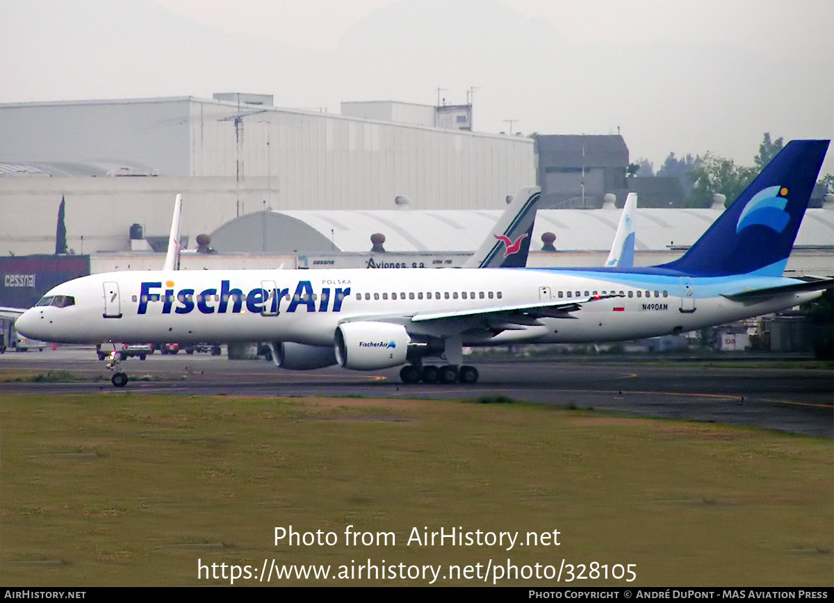 Aircraft Photo of N490AM | Boeing 757-23A | Fischer Air Polska | AirHistory.net #328105