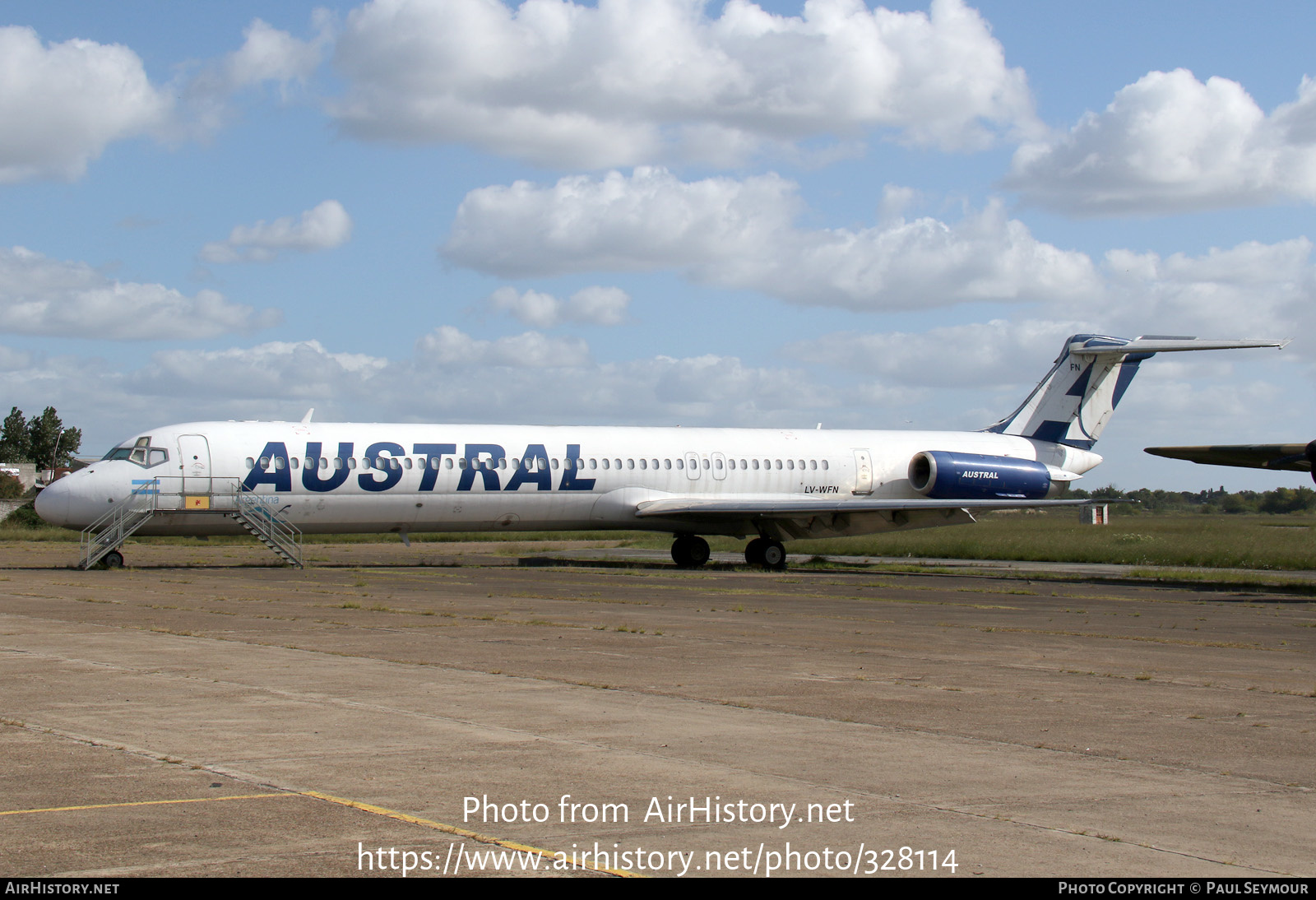 Aircraft Photo of LV-WFN | McDonnell Douglas MD-81 (DC-9-81) | Austral Líneas Aéreas | AirHistory.net #328114