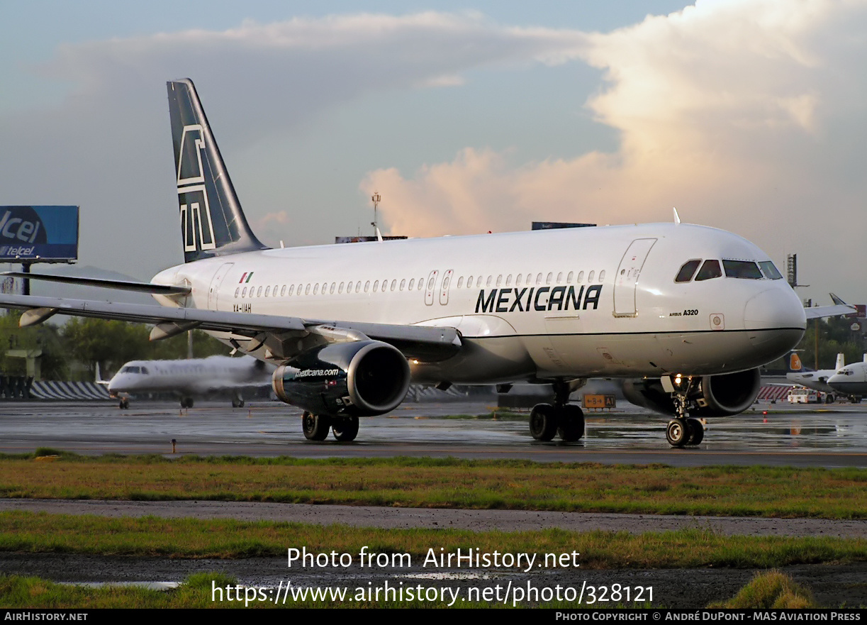 Aircraft Photo of XA-UAH | Airbus A320-231 | Mexicana | AirHistory.net #328121