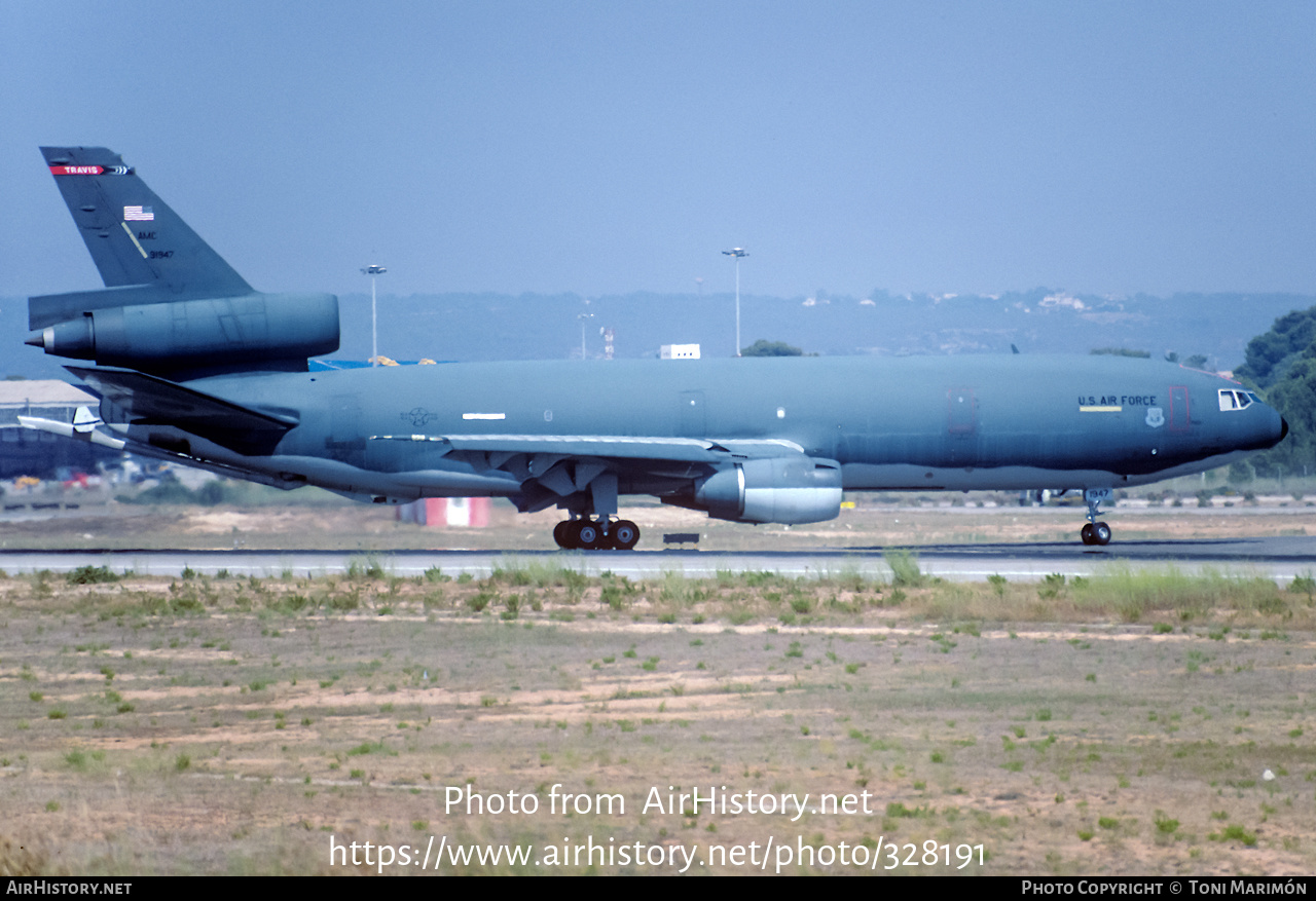 Aircraft Photo of 79-1947 / 91947 | McDonnell Douglas KC-10A Extender (DC-10-30CF) | USA - Air Force | AirHistory.net #328191