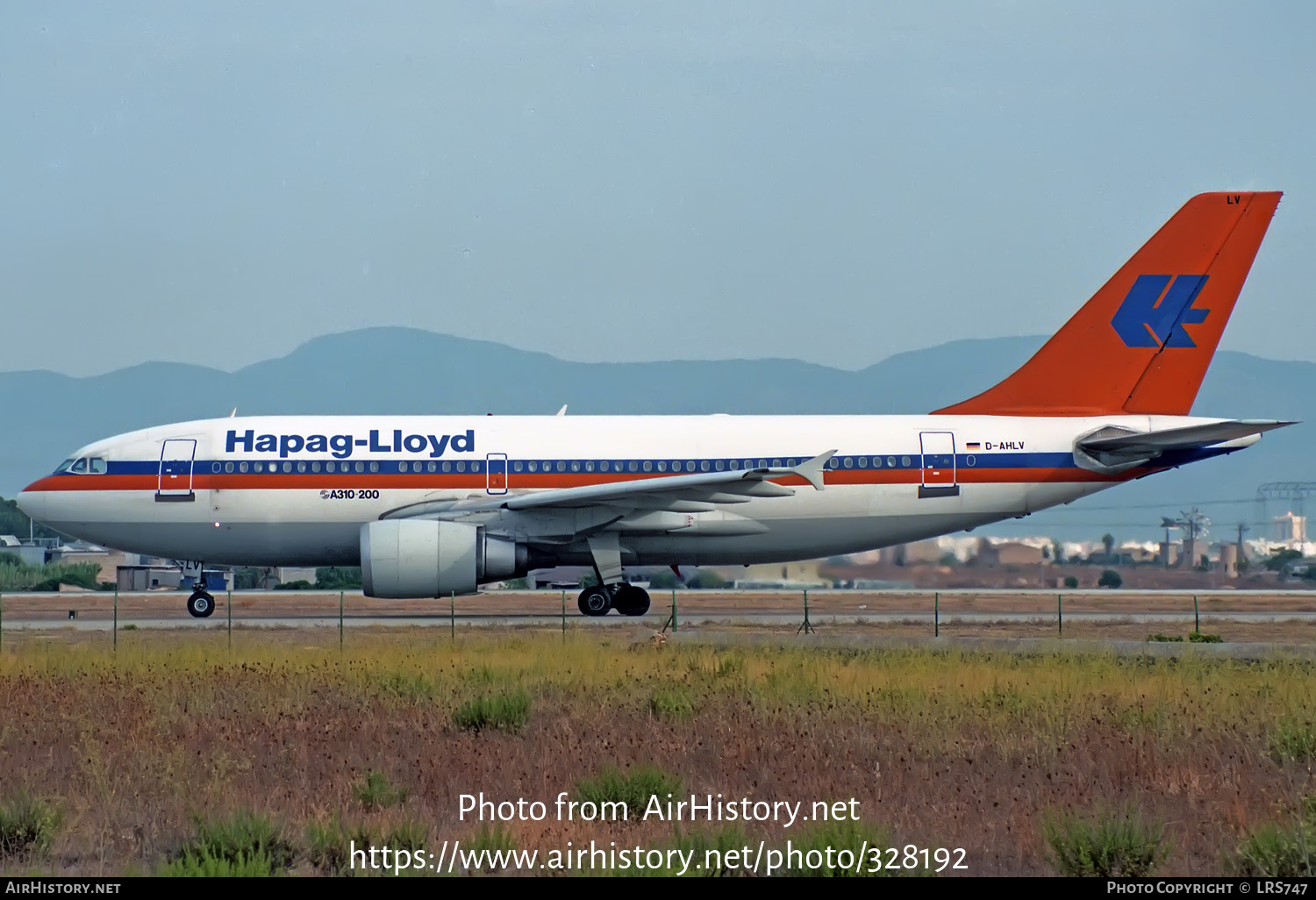 Aircraft Photo of D-AHLV | Airbus A310-204 | Hapag-Lloyd | AirHistory.net #328192