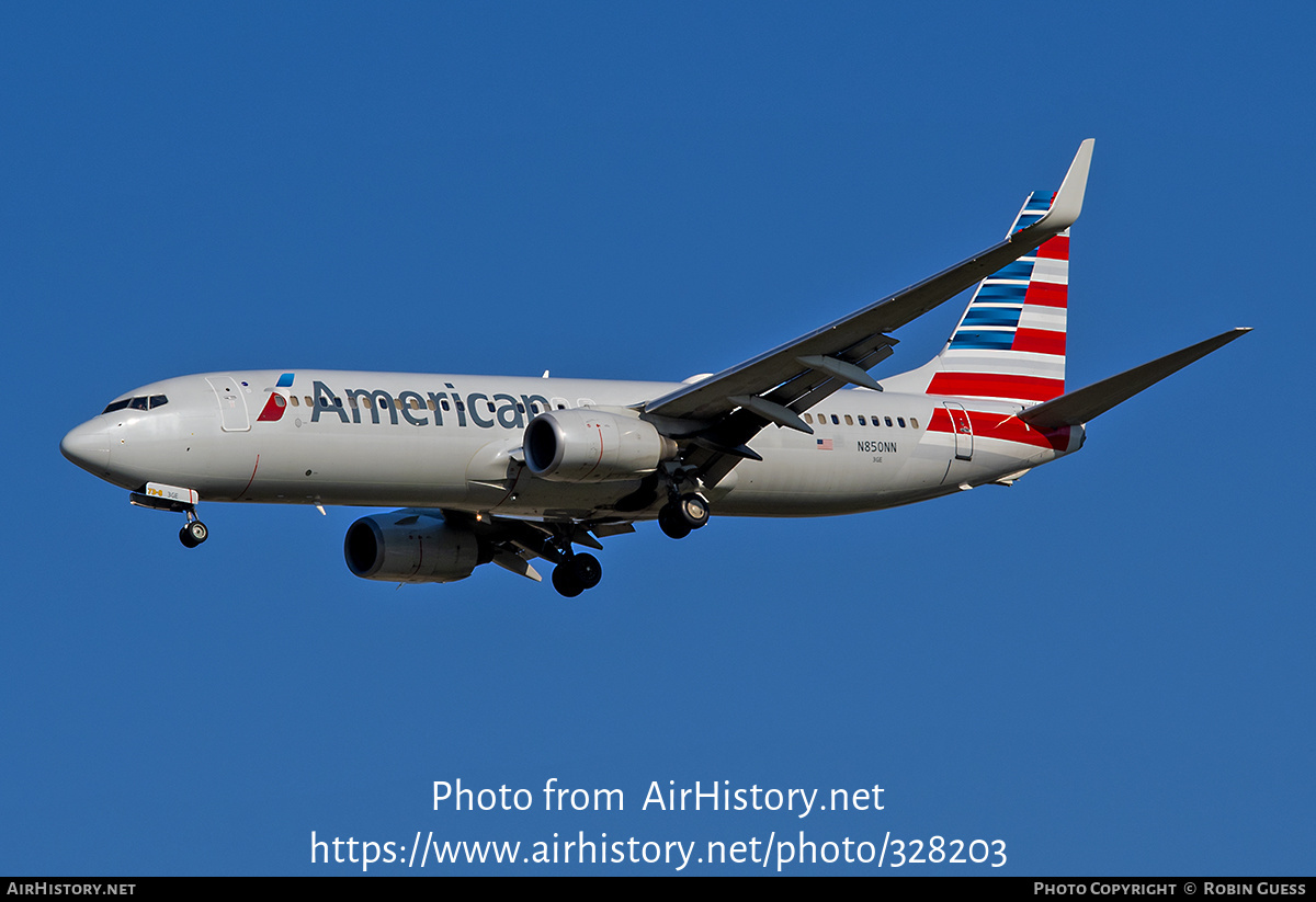 Aircraft Photo of N850NN | Boeing 737-823 | American Airlines | AirHistory.net #328203