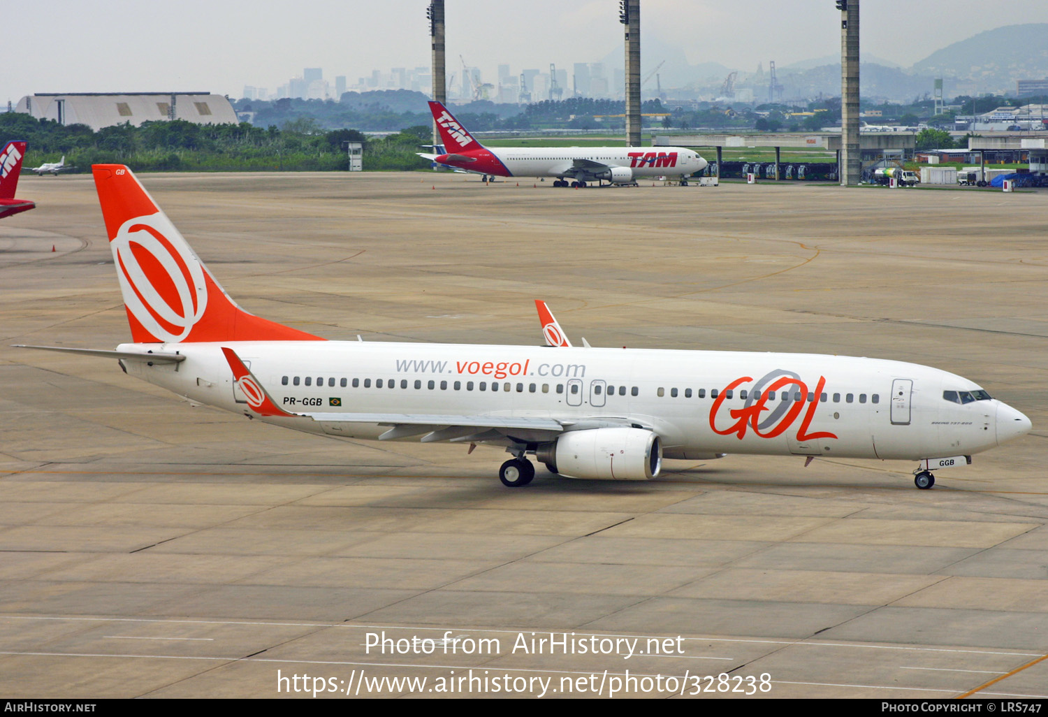 Aircraft Photo of PR-GGB | Boeing 737-8EH | GOL Linhas Aéreas | AirHistory.net #328238