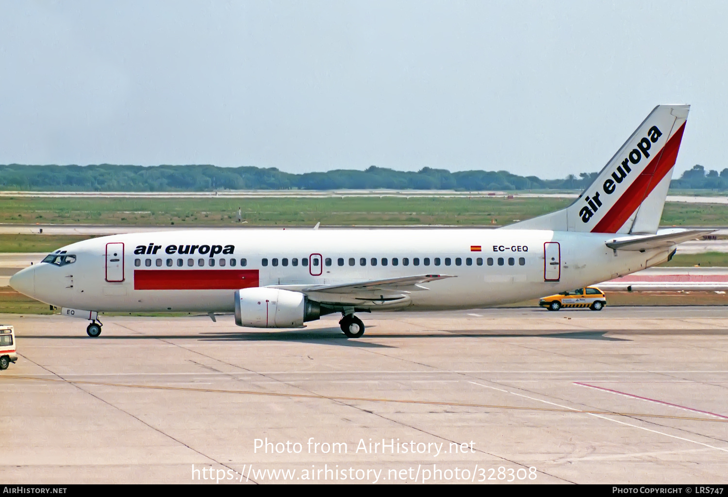 Aircraft Photo of EC-GEQ | Boeing 737-3Y0 | Air Europa | AirHistory.net #328308