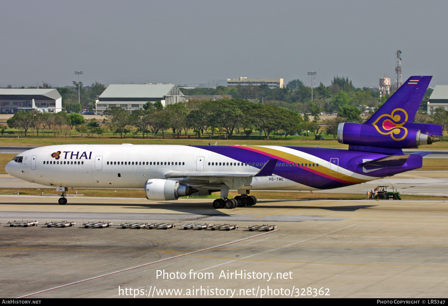 Aircraft Photo of HS-TME | McDonnell Douglas MD-11 | Thai Airways International | AirHistory.net #328362