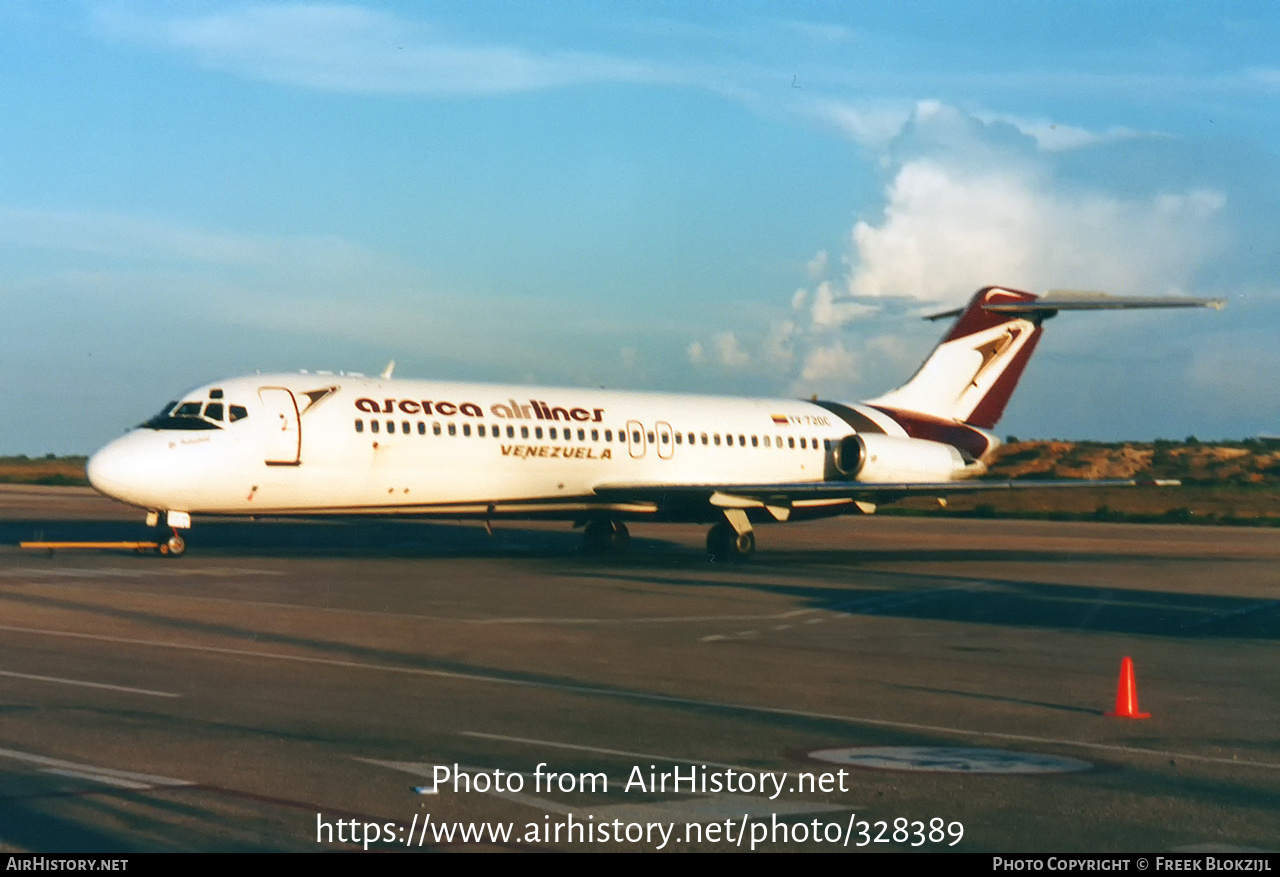 Aircraft Photo of YV-720C | Douglas DC-9-31 | Aserca Airlines | AirHistory.net #328389