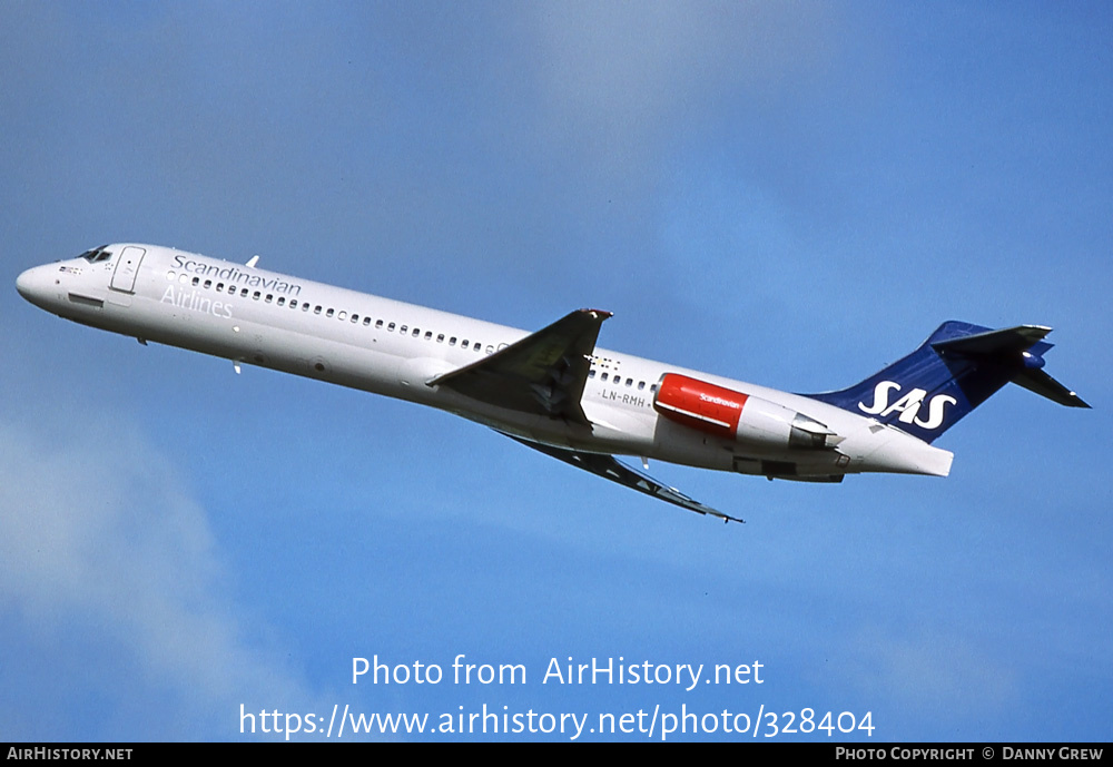 Aircraft Photo of LN-RMH | McDonnell Douglas MD-87 (DC-9-87) | Scandinavian Airlines - SAS | AirHistory.net #328404