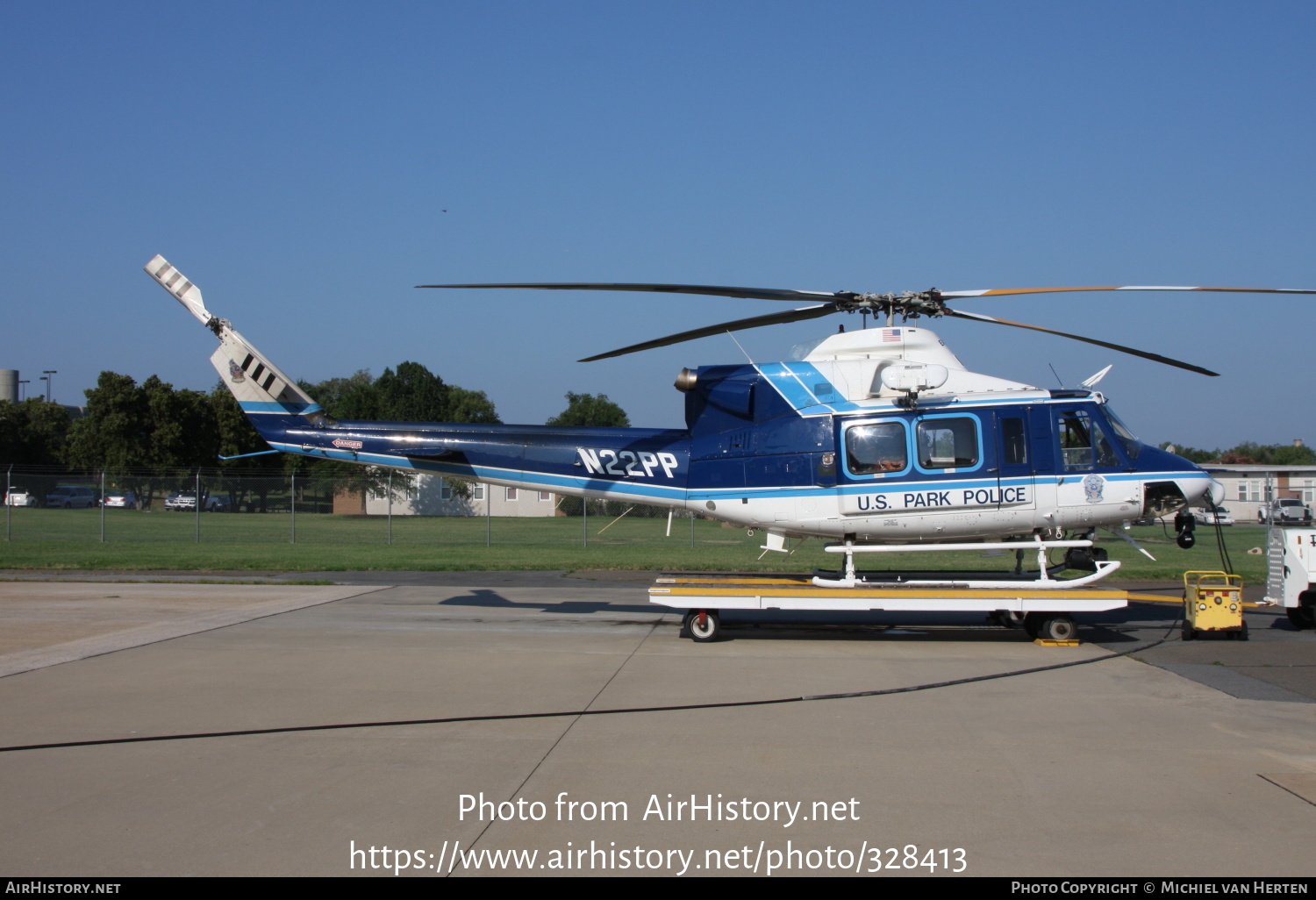 Aircraft Photo of N22PP | Bell 412EP | United States Park Police | AirHistory.net #328413