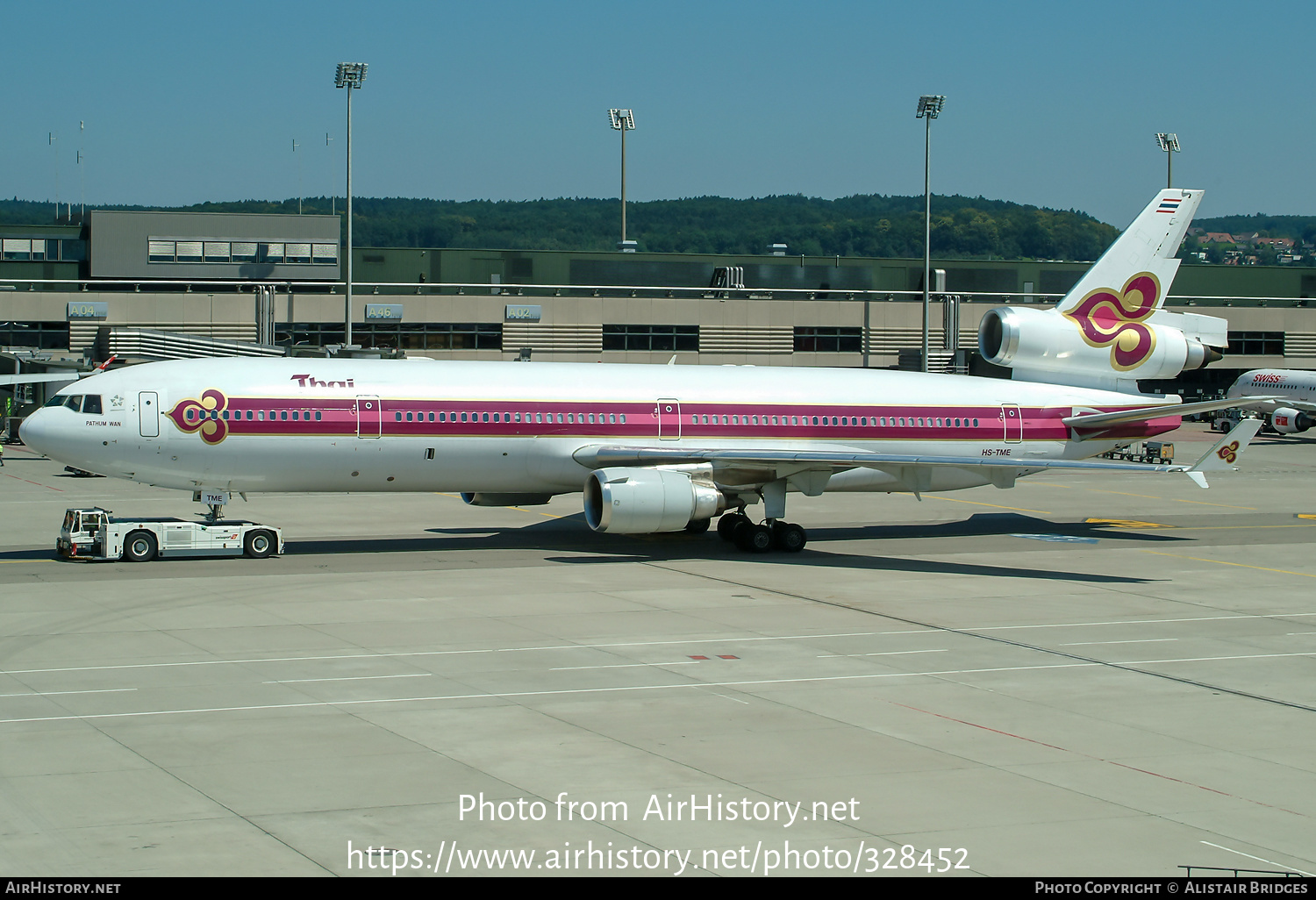 Aircraft Photo of HS-TME | McDonnell Douglas MD-11 | Thai Airways International | AirHistory.net #328452