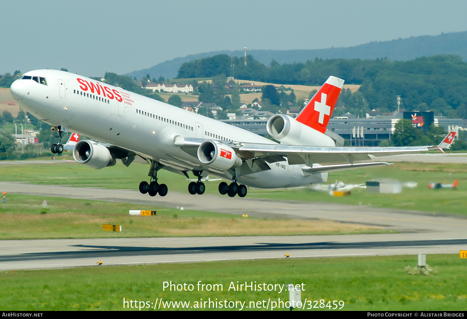 Aircraft Photo of HB-IWE | McDonnell Douglas MD-11 | Swiss International Air Lines | AirHistory.net #328459