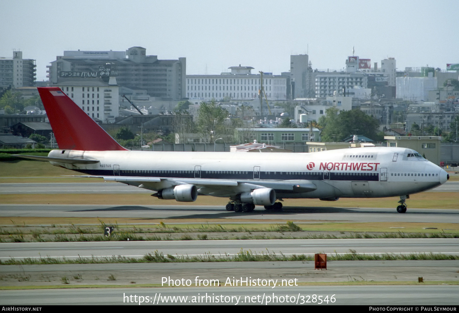 Aircraft Photo of N607US | Boeing 747-151 | Northwest Airlines | AirHistory.net #328546