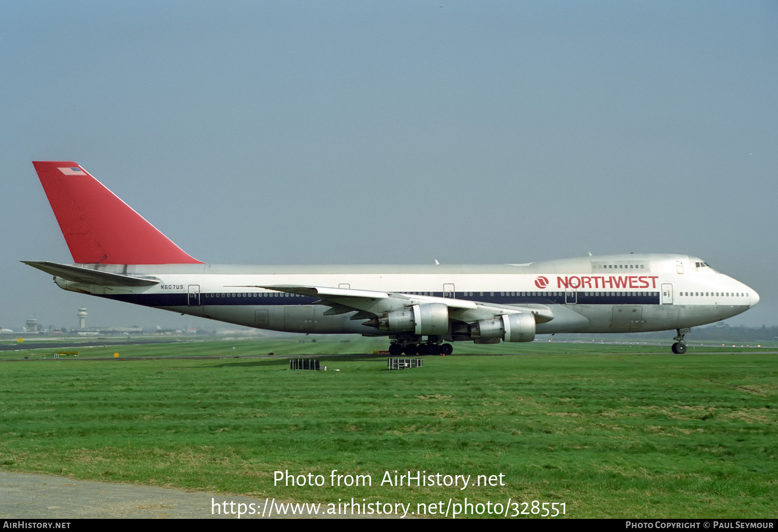 Aircraft Photo of N607US | Boeing 747-151 | Northwest Airlines | AirHistory.net #328551