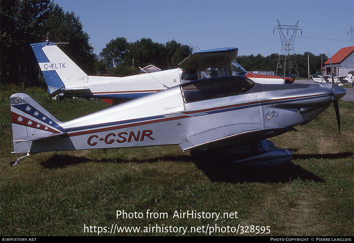 Aircraft Photo of C-GSNR | Monnett Sonerai IIL | AirHistory.net #328595