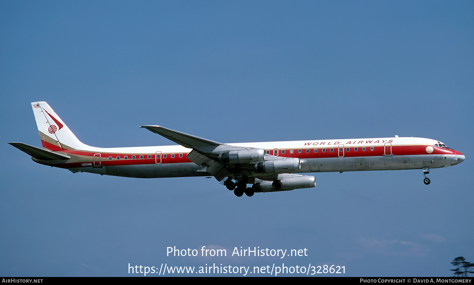 Aircraft Photo of N801WA | McDonnell Douglas DC-8-63CF | World Airways | AirHistory.net #328621