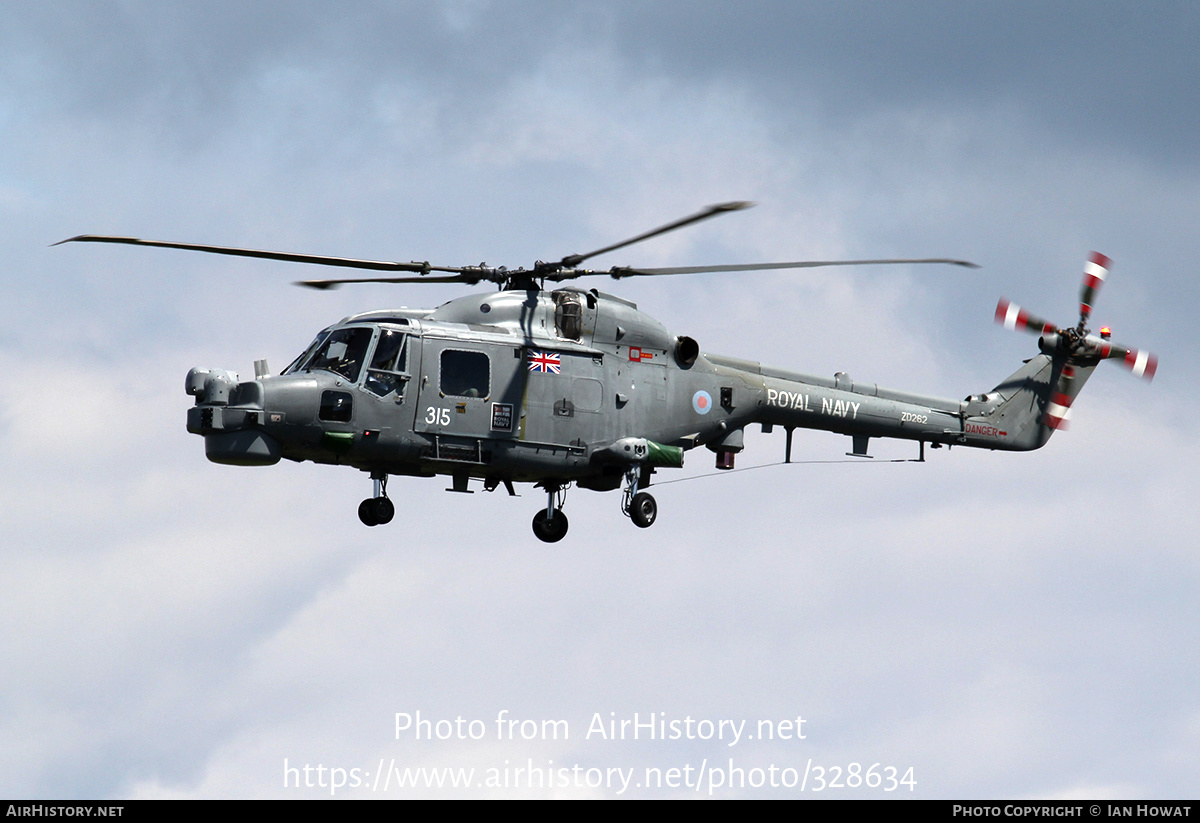 Aircraft Photo of ZD262 | Westland WG-13 Lynx HMA8SRU | UK - Navy | AirHistory.net #328634