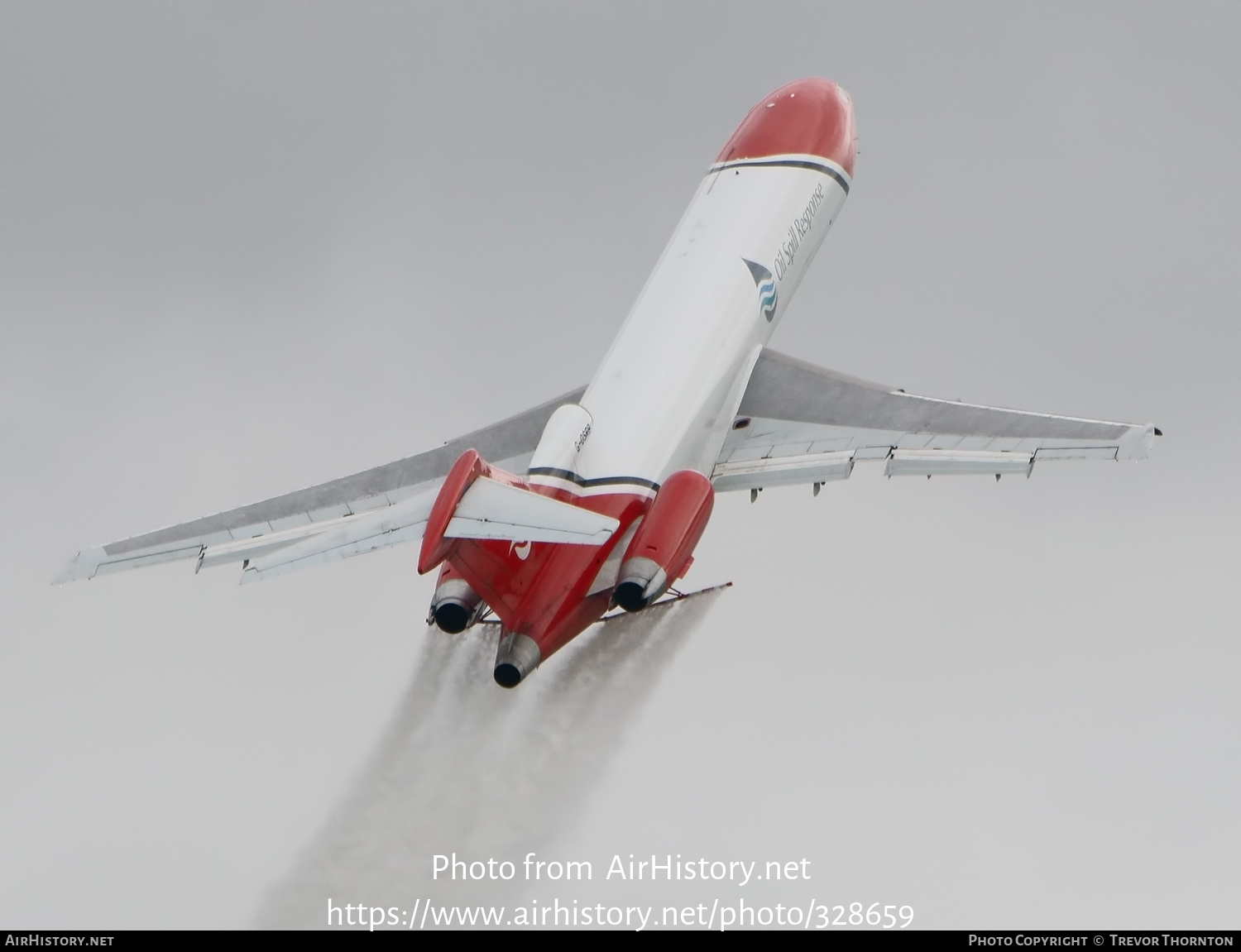 Aircraft Photo of G-OSRB | Boeing 727-2S2F/Adv(RE) Super 27 | Oil Spill Response | AirHistory.net #328659