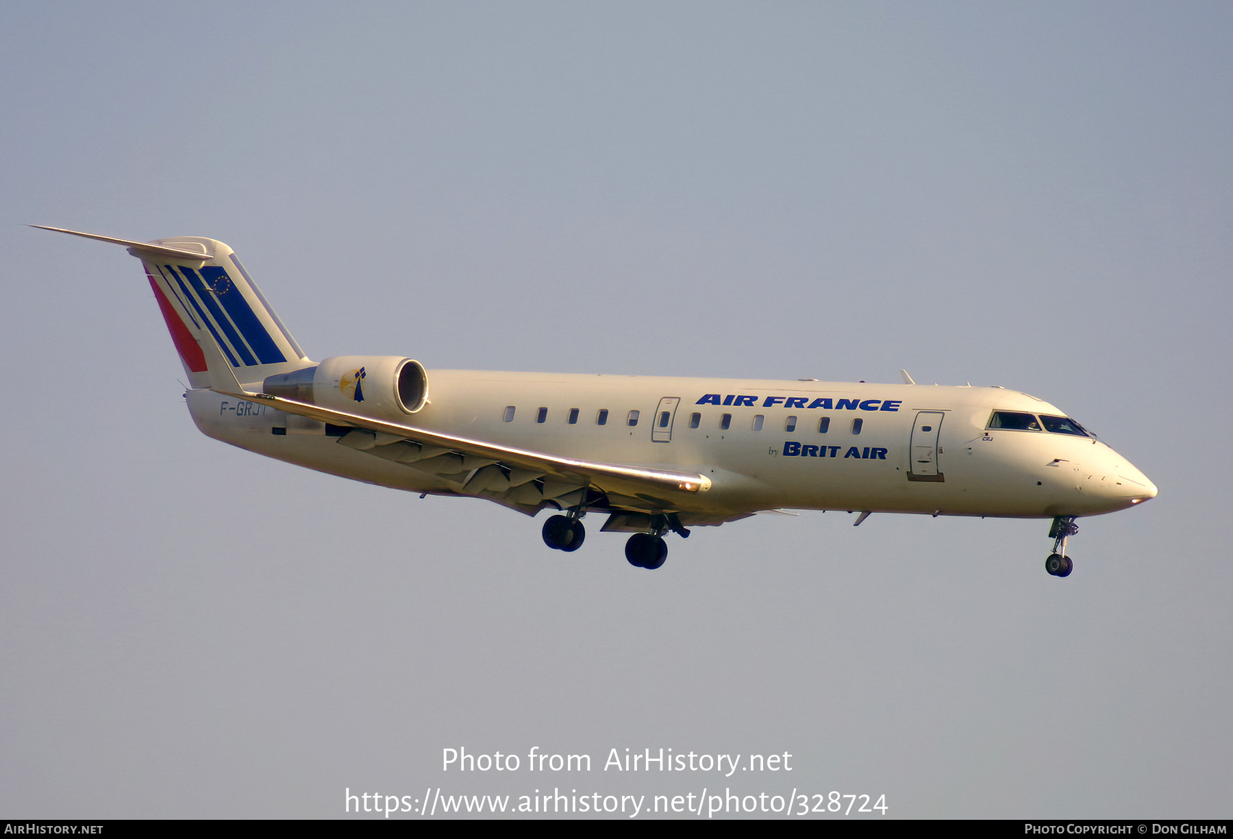 Aircraft Photo of F-GRJT | Bombardier CRJ-100ER (CL-600-2B19) | Air France | AirHistory.net #328724