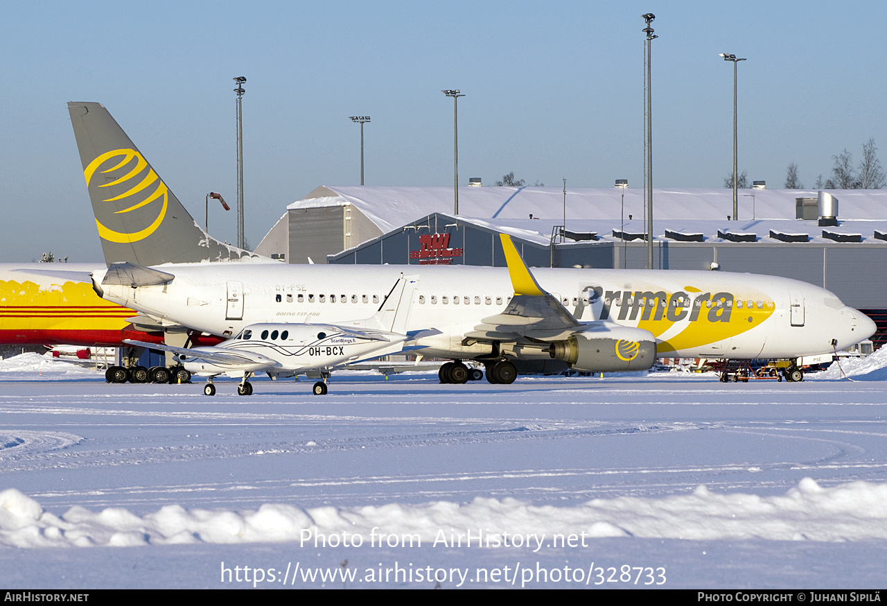 Aircraft Photo of OY-PSE | Boeing 737-8Q8 | Primera Air | AirHistory.net #328733