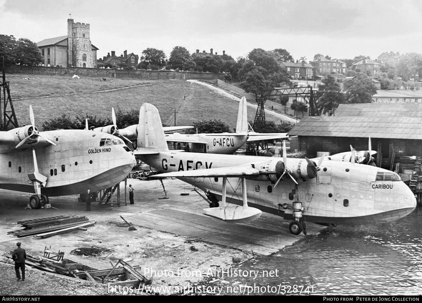 Aircraft Photo of G-AFCV | Short S-30 Empire | AirHistory.net #328741