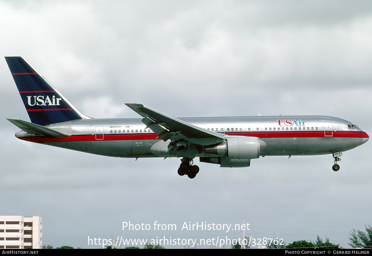 Aircraft Photo of N652US | Boeing 767-2B7/ER | USAir | AirHistory.net #328762