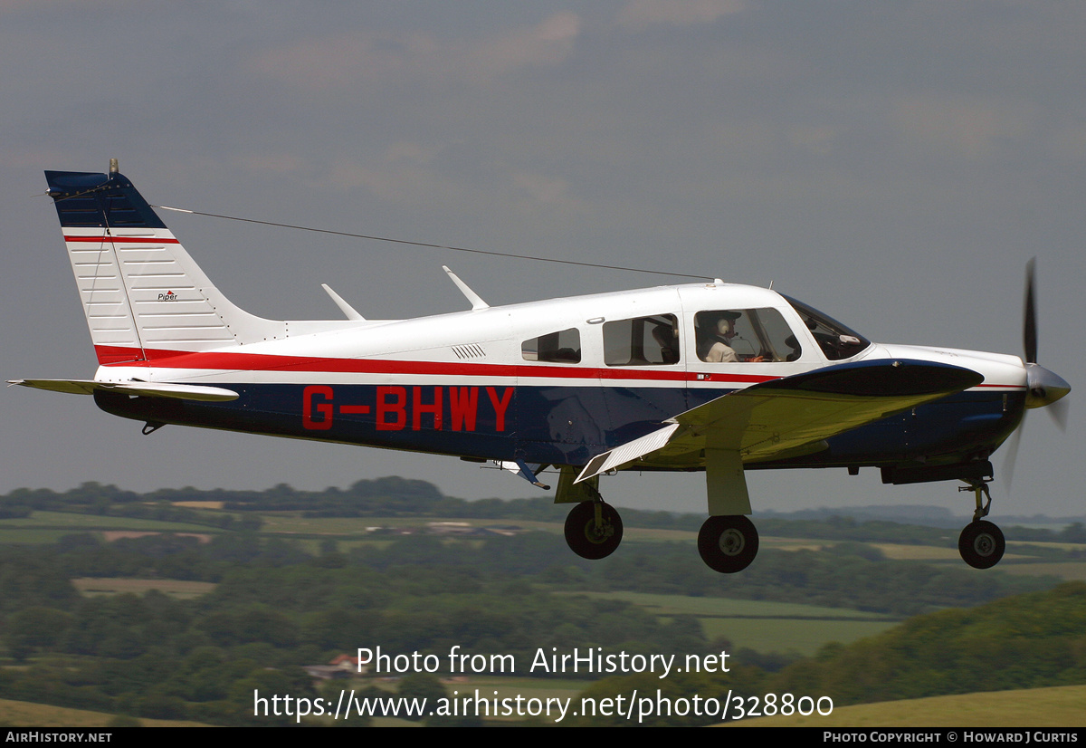 Aircraft Photo of G-BHWY | Piper PA-28R-200 Cherokee Arrow II | AirHistory.net #328800