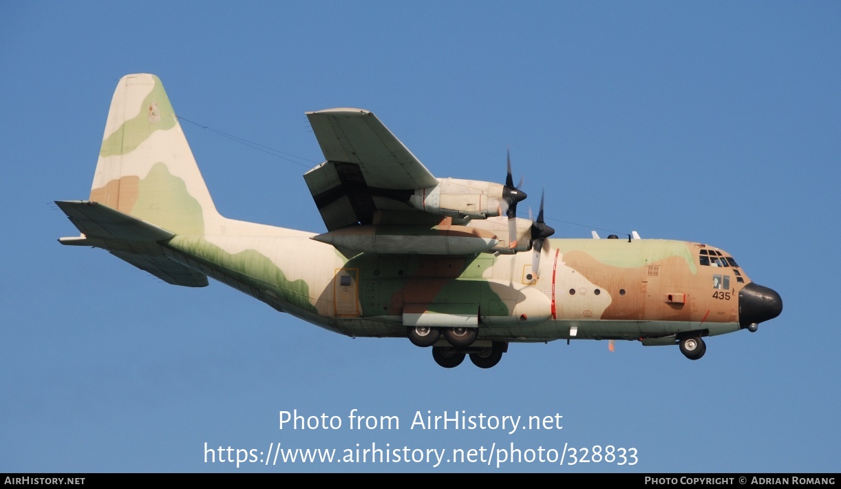 Aircraft Photo of 435 / 4X-FBT (NOT SHOWN) | Lockheed C-130H Hercules (L-382) (Karnaf) | Israel - Air Force | AirHistory.net #328833