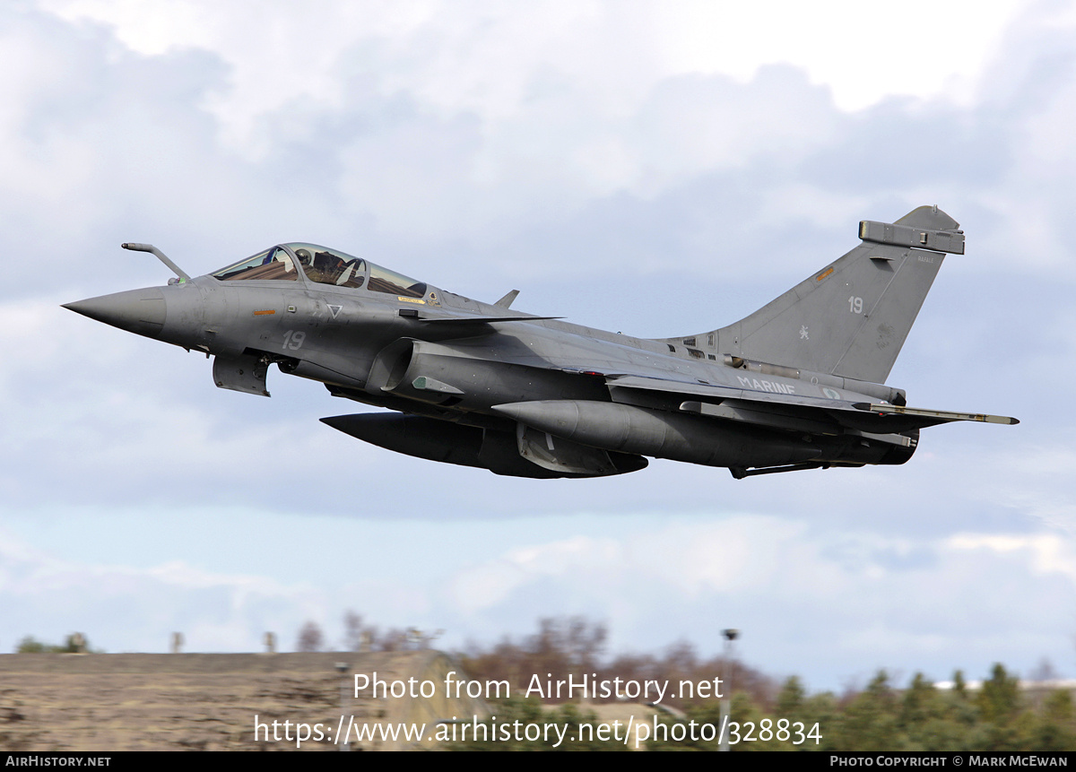 Aircraft Photo of 19 | Dassault Rafale M | France - Navy | AirHistory.net #328834