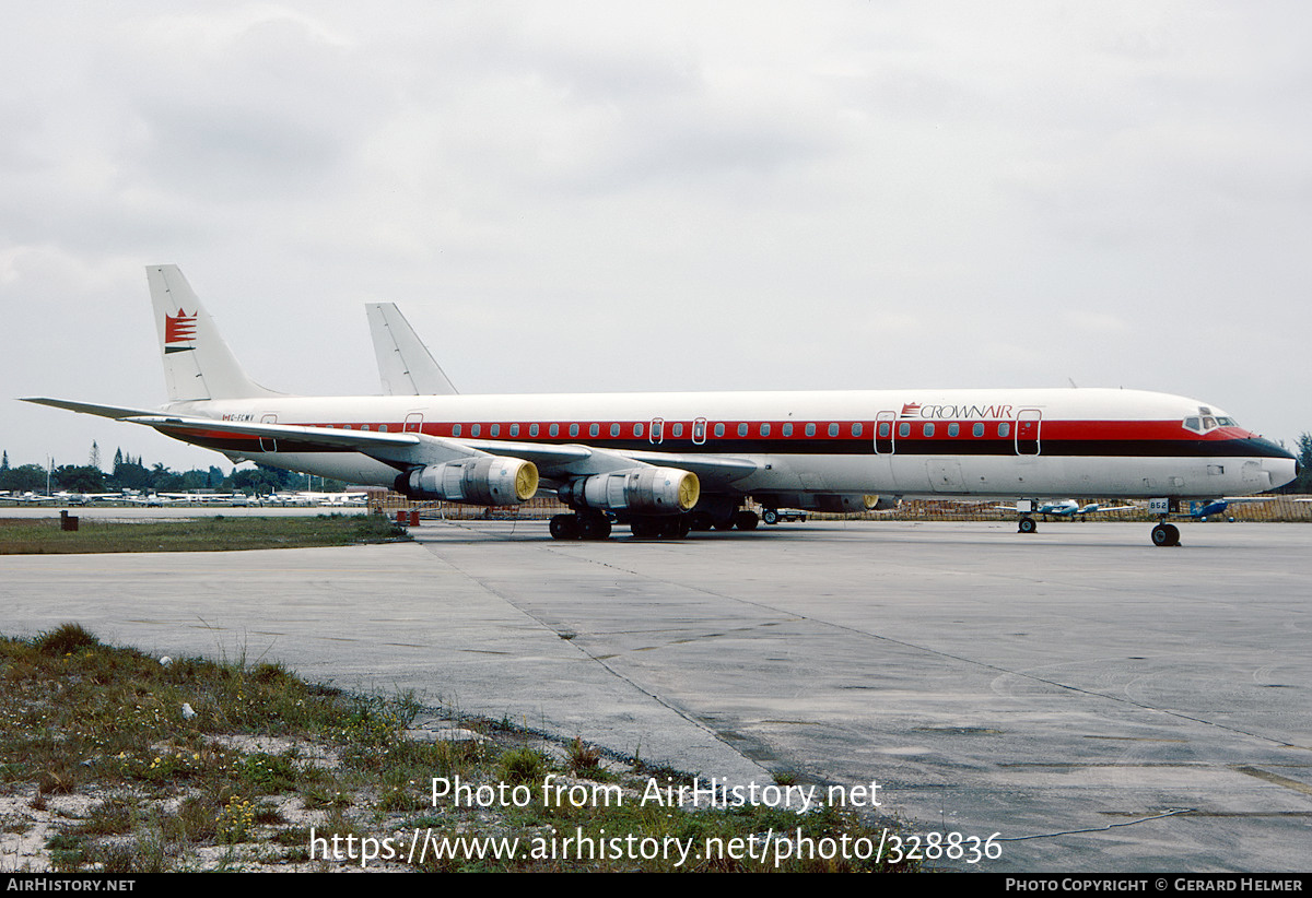 Aircraft Photo of C-FCMV | McDonnell Douglas DC-8-61 | CrownAir | AirHistory.net #328836